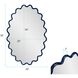 Cloud 36 X 24 inch Navy Mirror